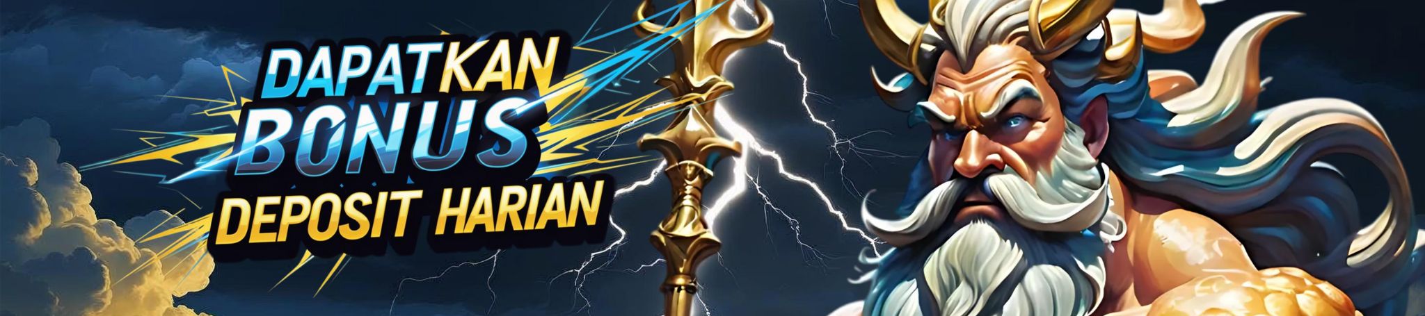 BONUS DEPOSIT HARIAN Rp 5.000,- SETIAP HARI