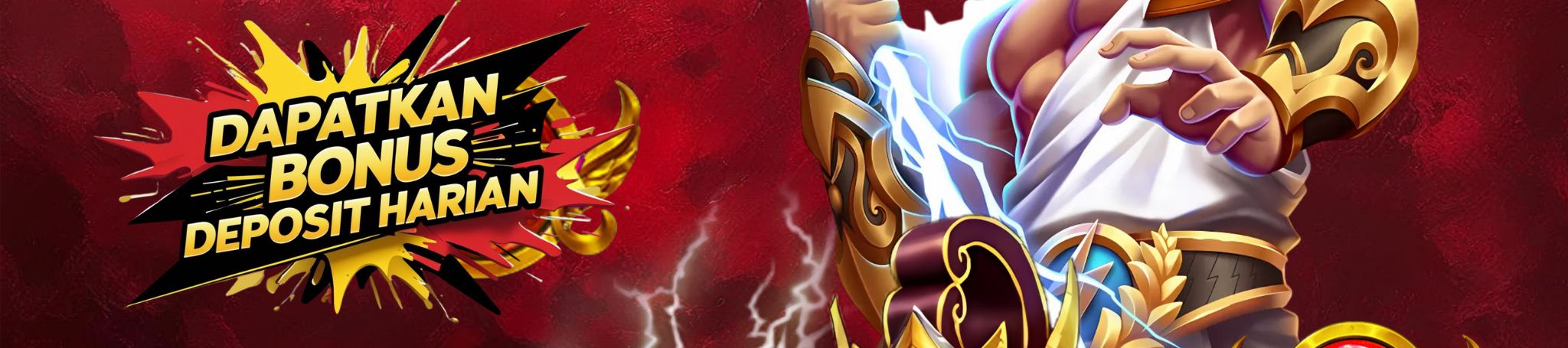 BONUS DEPOSIT HARIAN Rp 5.000,- SETIAP HARI