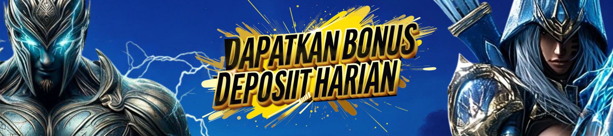 BONUS DEPOSIT HARIAN Rp 5.000,- SETIAP HARI