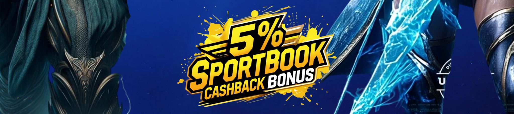 5. BONUS CASHBACK 5% ( Sportsbook)