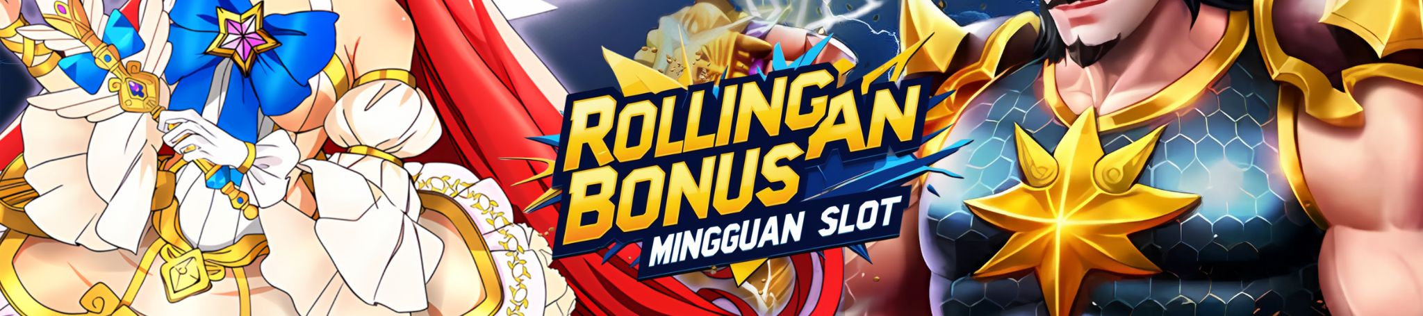 3. BONUS ROLLINGAN SLOT GAME 0.5% ( Tanpa Batas )