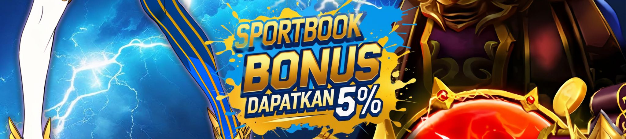 5. BONUS CASHBACK 5% ( Sportsbook)