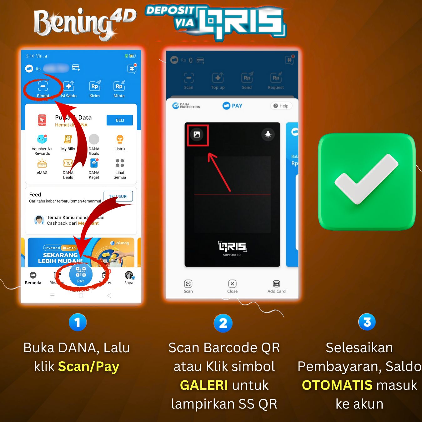 Contoh QR Code BENING4D