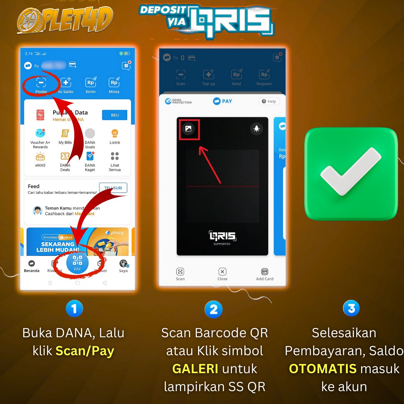 Contoh QR Code OPLET4D