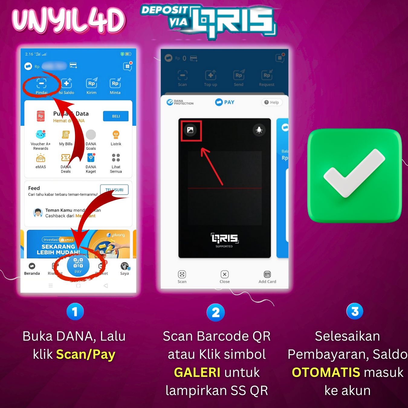 Contoh QR Code OPLET4D